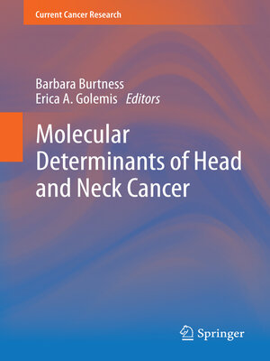 cover image of Molecular Determinants of Head and Neck Cancer